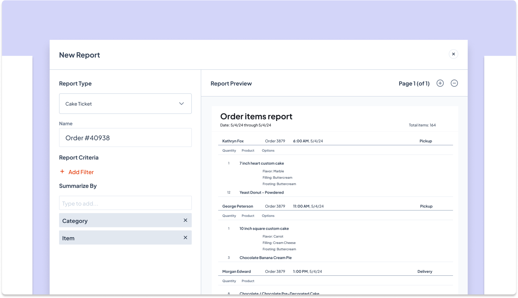 Fulfillment Suite - BakeSmart