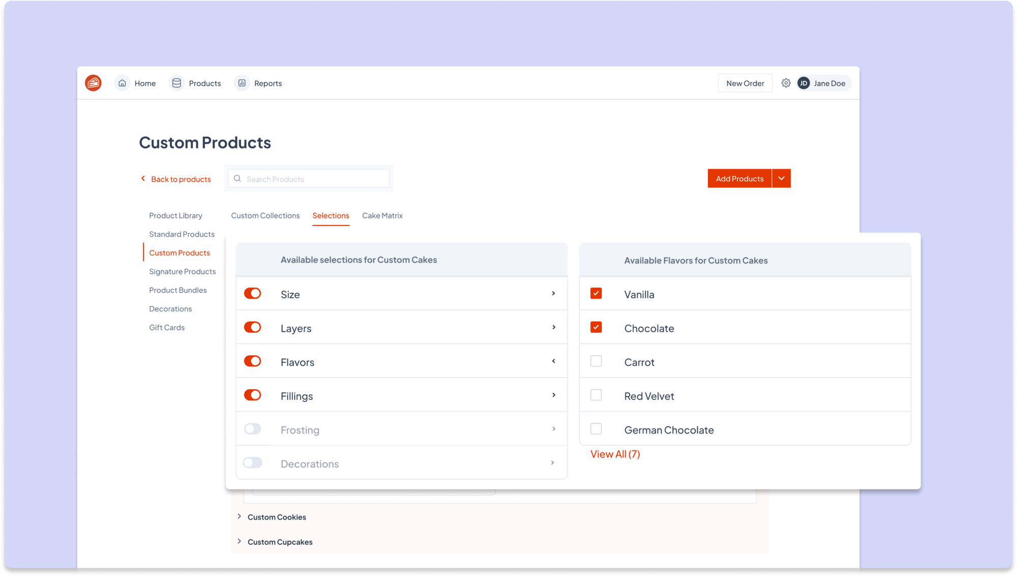 Cake Matrix - BakeSmart