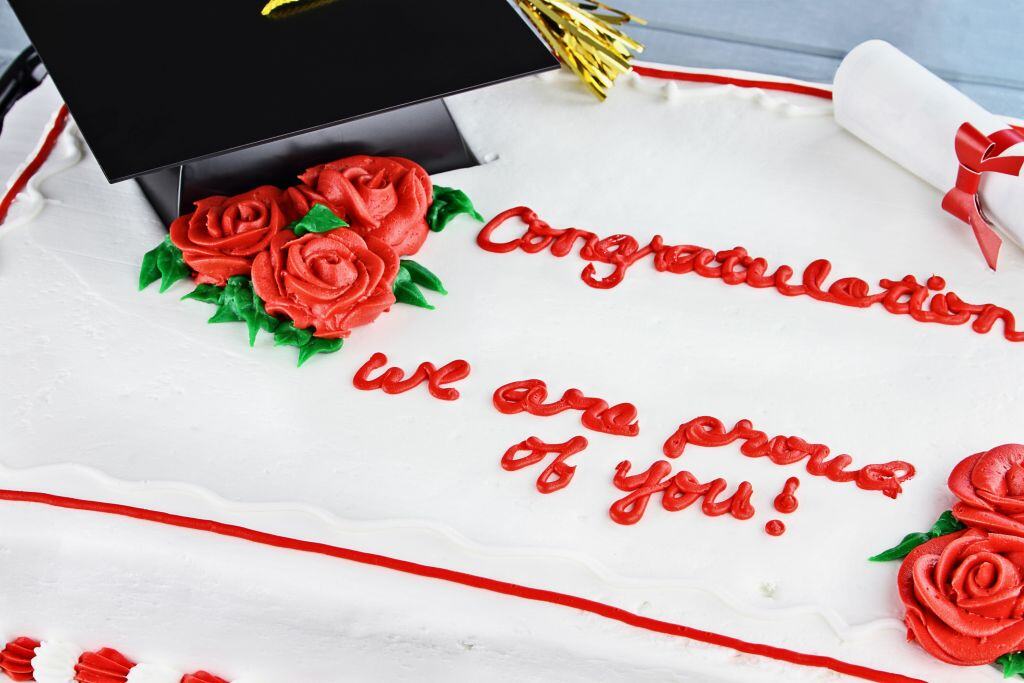 Graduation Sheet Cake